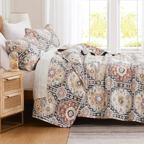 Vista 52 de Southshore Fine Linens, The Brickyard Collection -Juego de edredón ligero