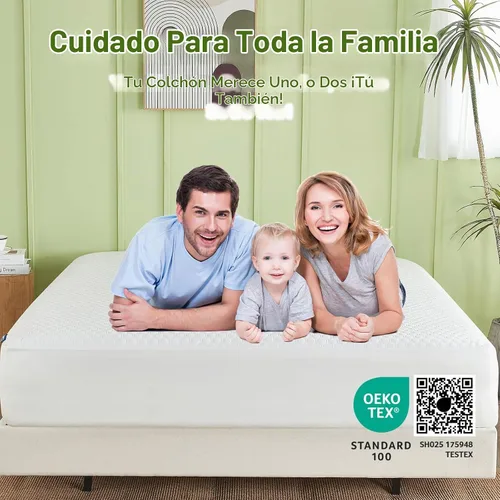Vista 9 de Protector de colchón impermeable Tencel de lujo tamaño individual con bolsillo profundo, almohadilla refrescante de alta calidad, hipoalergénica