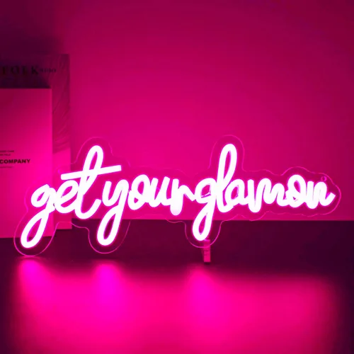 Vista 9 de Letrero de Neón de Labios de Cereza, Letreros de Neón para Decoración de Pared Letreros LED Rojos de Neón para Habitación Letreros de Neón Luminosos