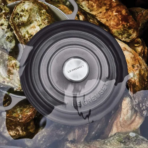 Vista 5 de Le Creuset Signature - Juego de utensilios de cocina de hierro fundido, 9 piezas (Oyster)