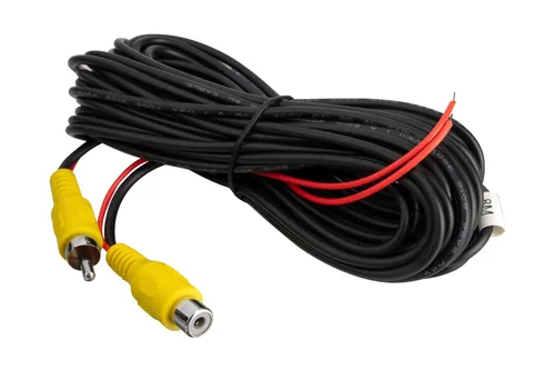 Vista 2 de Scosche RCAV25TW - Cable de cámara de respaldo de 25 pies (25.0 ft), cámara de estacionamiento inversa de visión trasera, video RCA + cable
