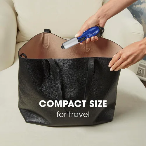 Vista 5 de Mini plancha rizadora de cerámica Travel Smart por Conair, de 1