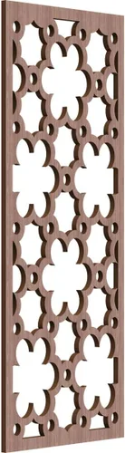 Vista 74 de 9 3/8"W x 24 3/8"H x 1/4"T Southgate Decorativos Paneles De Pared De Madera Calado, Abedul