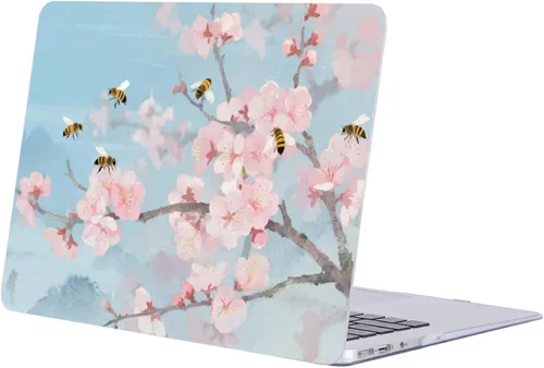 Vista 23 de Funda para laptop compatible con MacBook Air de 15 pulgadas, versión 2025-2023 M4 A3241 A2941 M3 A3114 M2 Chip, carcasa rígida de plástico para Mac