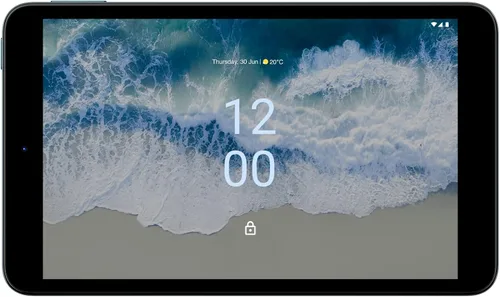 Vista 8 de Nokia T10 Android 12 Pantalla de 8 pulgadas Tablet Versión de EE. UU. 4/64 GB Cámara de 8 MP Azul océano Android 12, pantalla HD+