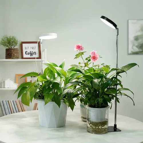Vista 6 de Luces de cultivo para plantas de interior de espectro completo, 48 luces LED para plantas de interior con 2 opciones de montaje, 3 espectros