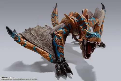 Vista 5 de TAMASHII NATIONS - Monster Hunter Rise - Tigrex, Figura de acción Bandai Spirits S.H.MonsterArts