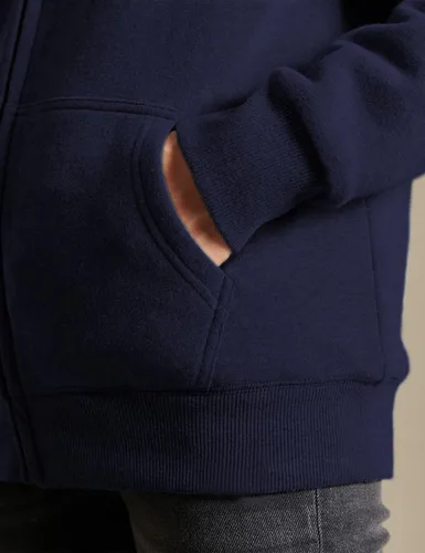 Vista 6 de Yeokou - Sudadera de invierno con capucha para mujer, con cierre (forro de Sherpa)