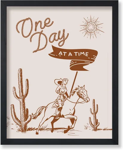 Vista 79 de Poster Master Póster de You've Yeed Your Last Haw - Impresión retro de vaquero marrón - Arte occidental - Arte moderno - Arte del salvaje oeste