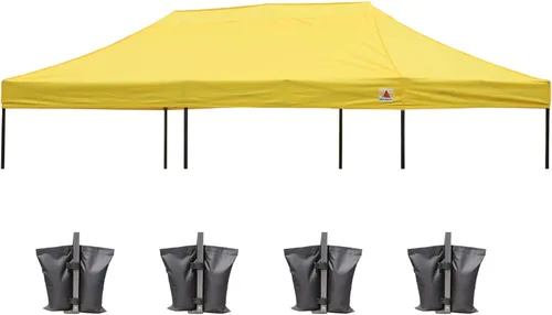 Vista 12 de ABCCANOPY Toldo de repuesto para tienda de campaña desplegable (8 x 8 pies, blanco)