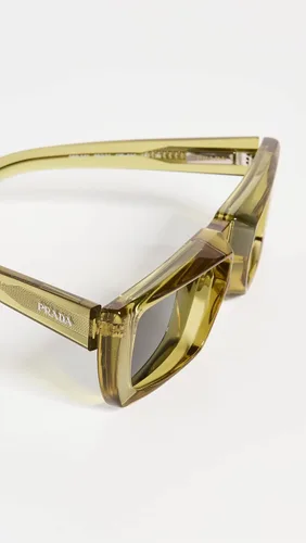 Vista 3 de Prada Gafas de sol rectangulares 24YS para mujer