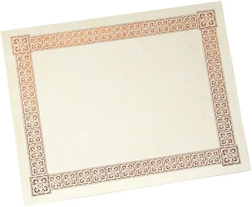 Vista 12 de Gartner Studios Papel de Certificado con Estrellas Abstractas en Lámina, Papelería Personalizada, Estampado en Lámina, 8.5" x 11", 15 Hojas