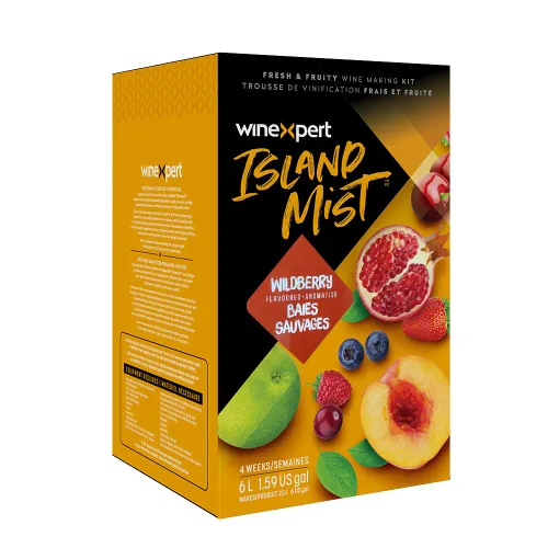 Vista 2 de Winexpert - Kit de vino Shiraz White Wildberry de Island Mist