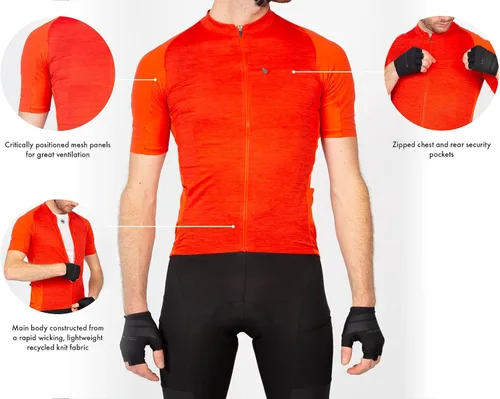 Vista 3 de Endura Maillot de ciclismo de grava de manga corta GV500 Reiver para hombre