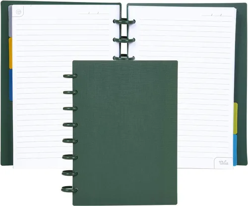 Vista 151 de Talia - Cuadernos de notas con tapas, planificador, personalizables, (Rosa de los 90, Junior (5.5 pulgadas x 8.5 pulgadas))