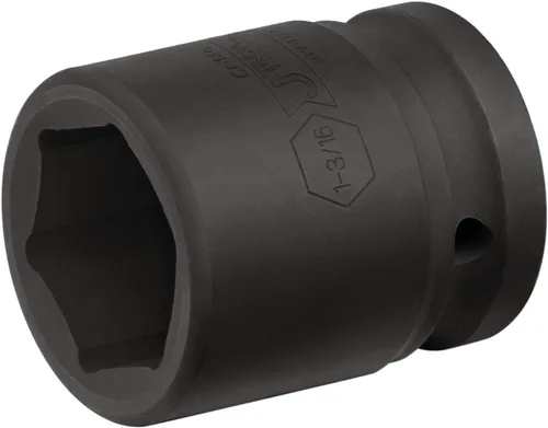 Vista 6 de Jetech Enchufe de impacto estándar de 1 pulgada con accionamiento de 3/4 de pulgada, fabricado con acero de aleación de cromo molibdeno, tratado