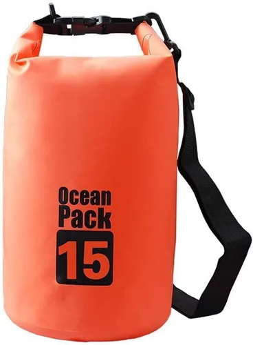 Vista 23 de Dry Sack - Mochila deportiva flotante impermeable para cuarentena de 2L/3L/5L/10L/15L/20L/30L para canotaje, kayak, senderismo, snowboard, camping