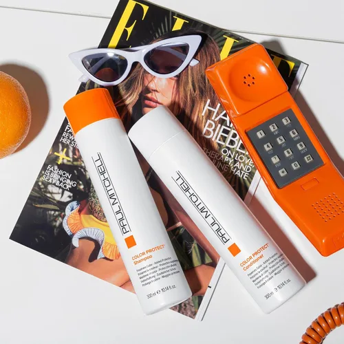 Vista 4 de Paul Mitchell Champú y acondicionador Color Protect Duo, añade protección, para cabello teñido
