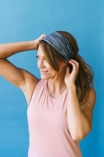 Vista 152 de Maven Thread 4" Wide Workout Headbands for Women – Non-Slip Sweatbands for Gym, Running & Yoga