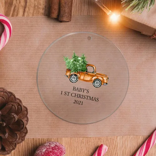 Vista 17 de Adornos de copo de nieve personalizados para la familia, con texto en inglés "Have You Hugged A Massage Therapeut", adornos navideños tropicales
