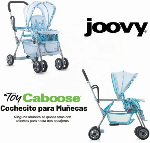 Vista 4 de Carriola para muñecas de juguete cabús de Joovy , Azul
