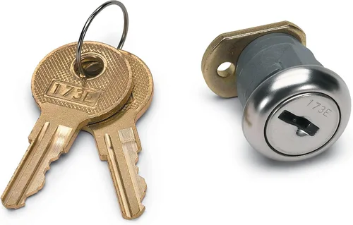Vista 2 de HON One-Key HF24.X Reemplazo de cerradura de archivador Cerradura de leva de gabinete con llave igual de 58 pulgadas con llave para archivadores