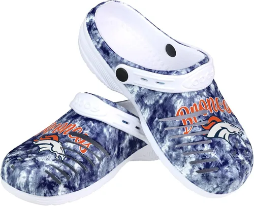 Vista 62 de FOCO NFL Womens NFL Team Logo Cloudie Garden Water Sandals Shoes Slipper Clogs with Strap