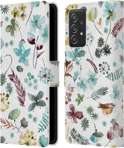 Vista 74 de Head Case Designs Officially Licensed Ninola Butterfly Nature Spring Floral Leather Wallet Case Compatible with Samsung Galaxy A07 4G