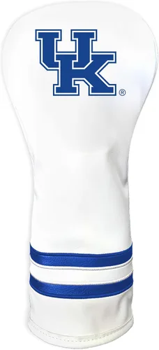 Vista 11 de Team Golf NCAA Funda para Cabeza de Palo de Golf Fairway Vintage Blanca, Diseño que se Ajusta a la Forma, Diseño Retro