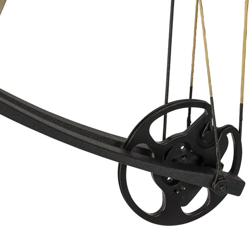 Vista 9 de Bear Archery Limitless Arco Compuesto de Doble Leva - Incluye Carcaj, Mira y Apoyo, God's Country
