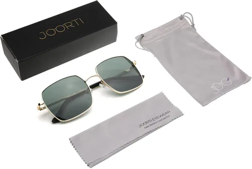 Vista 7 de JOO'RTI Polarized Square Oversized Sunglasses UV Protection for WomenMen