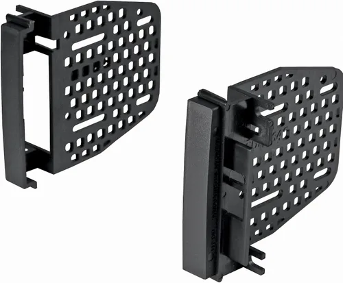 Vista 4 de American International Kit de tablero de instalación de radio DIN doble para Dodge RAM y Jeep Wrangler JK/Liberty/Patriot/Grand Cherokee/Compass
