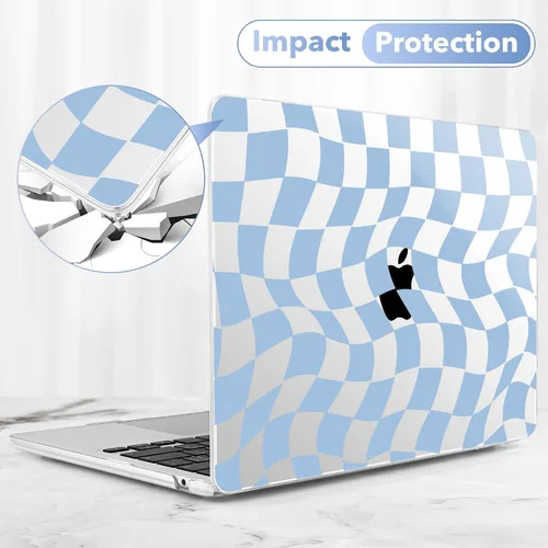 Vista 7 de May Chen Funda rígida de plástico para MacBook Air de 13.6 pulgadas 2026 2025 2024-2022 M5 A3449 M4 A3240 M3 A3113 M2 A2681, carcasa rígida