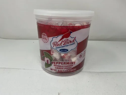 Vista 7 de Red Bird Peppermint Puffs - Tina de 18 onzas (versión original) (paquete de 2)