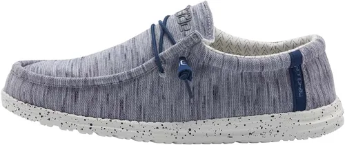 Vista 14 de Hey Dude Wally Eco Stretch Mocasines para hombre, cómodos y ligeros aleación