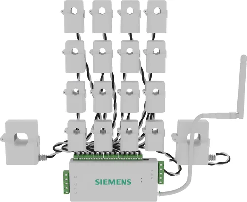 Vista 2 de SIEMENS Inhab Monitor de Energía Inteligente para el Hogar con Sensores de Nivel de Circuito de 16-50 Amperios y 2 Sensores Principales de 200