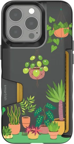 Vista 18 de Smartish - Personalidad espinosa - Funda tipo cartera para iPhone 15 - Wallet Slayer Vol 1 [delgado + protector] tarjetero - Compatible con iPhone 15