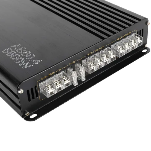 Vista 7 de YaeCCC 5800W 12V Amplificador de Coche de 4 Canales Estéreo Audio Super Graves Potencia Subwoofer Amp