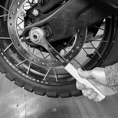 Vista 4 de CruzTOOLS AW36X - Llave de eje de 1.417 in con mango de extensión para Harley-Davidson Pan America, H-D Baggers 08-Present y Indian FTR