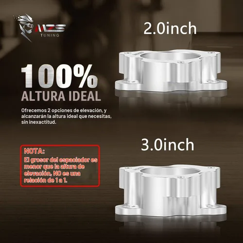 Vista 6 de MZS Kit de elevación niveladora delantera de 2" Compatible con Frontier 2005-2024/Xterra 2005-2015/Pathfinder 2005-2012/Equator 2009-2012 2WD 4WD