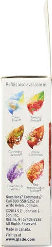 Vista 3 de Glade Sense & Spray - Repuesto de ambientador automático, manzana y canela, 0.43 onzas