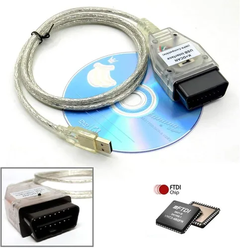 Vista 8 de Antibreak cable inpa k d can k+ can ediabas USB obd2 kcan dcan Interfaz Interruptor OBDii para BMW (switch2)