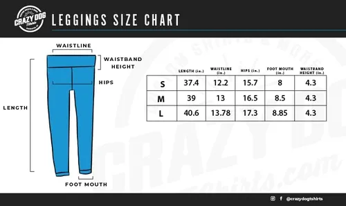 Vista 4 de Crazy Dog T-Shirts Leggings divertidos para mujer, lindas mallas elásticas para mujer, pantalones de entrenamiento para correr, yoga