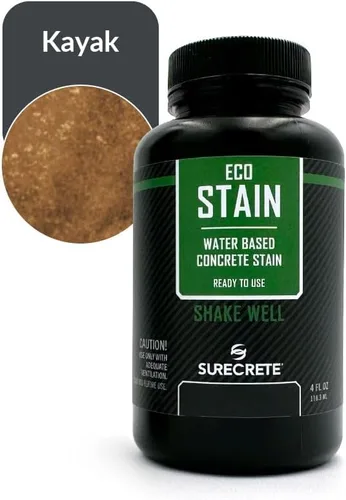 Vista 21 de Surecrete Eco Stain - Tinte a base de agua para hormigón, probador de 4 onzas, nogal