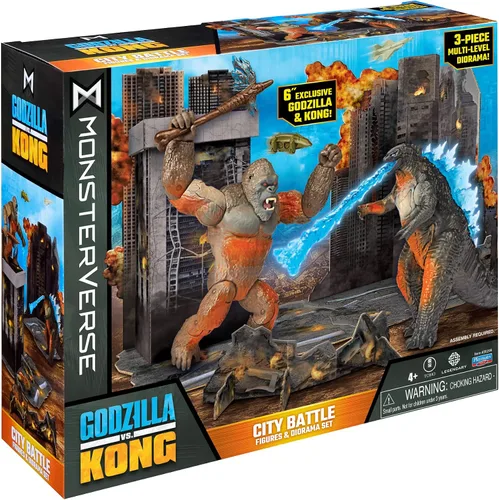Vista 3 de Godzilla Monsterverse Paquete de Batalla de la Ciudad, Multi
