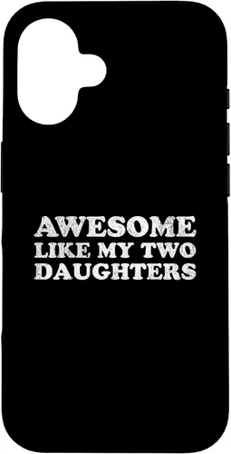 Vista 31 de Awesome Like My Two Daughters for Funny Mom Dad Parent Case for iPhone XR