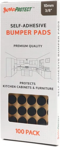 Vista 5 de Almohadillas de espuma EVA para muebles, 3/8 pulgadas de diámetro, redondas, 3M, autoadhesivas, protegen gabinetes de cocina, cajones, escritorios