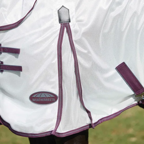 Vista 7 de WeatherBeeta ComFiTec Essential Mesh II - Cuello combinado, blanco/granate/gris, 75 pulgadas