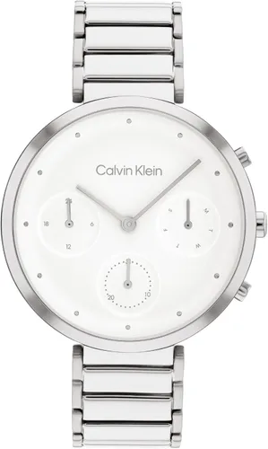 Vista 12 de Selección de Relojes Calvin Klein para Mujer: Minimalismo Radiante Rosa/ Plateado