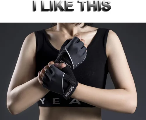 Vista 3 de SUJAYU Guantes de entrenamiento para mujeres y hombres, guantes de gimnasio para entrenamiento y fitness